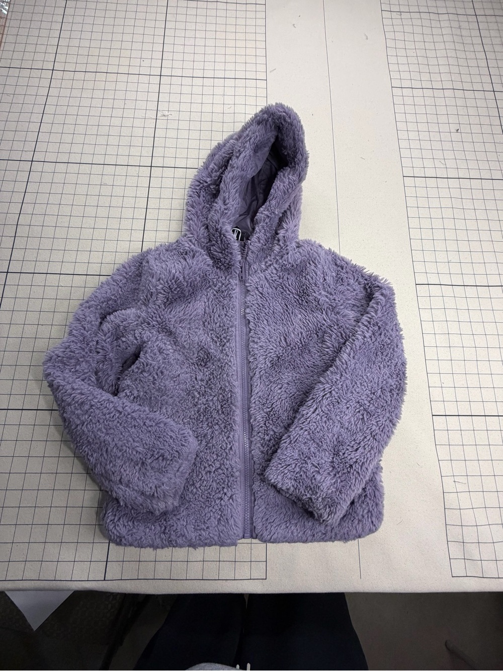 Under Armour Lavender Plush Fleece Hooded Jacket